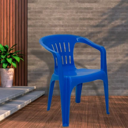 Cadeira Poltrona de Plástico Atalaia Tramontina até 120Kg - Azul