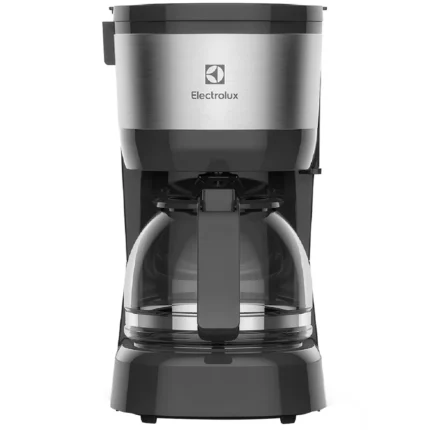 Cafeteira Elétrica Electrolux Efficient ECM10 15 Xícaras Jarra de Vidro - Preto/Inox - 220 Volts